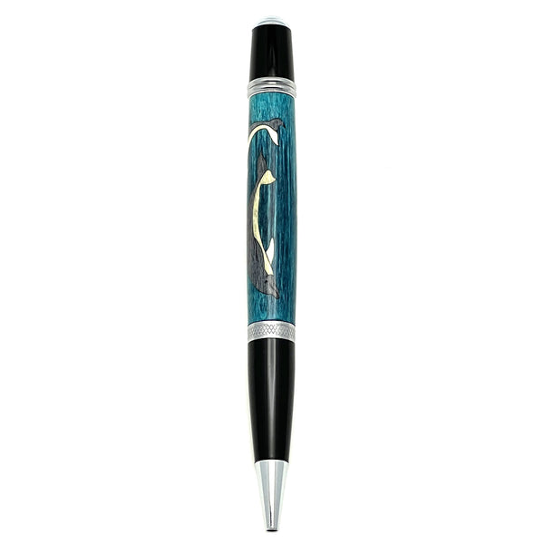 Dolphins Inlaid Pen