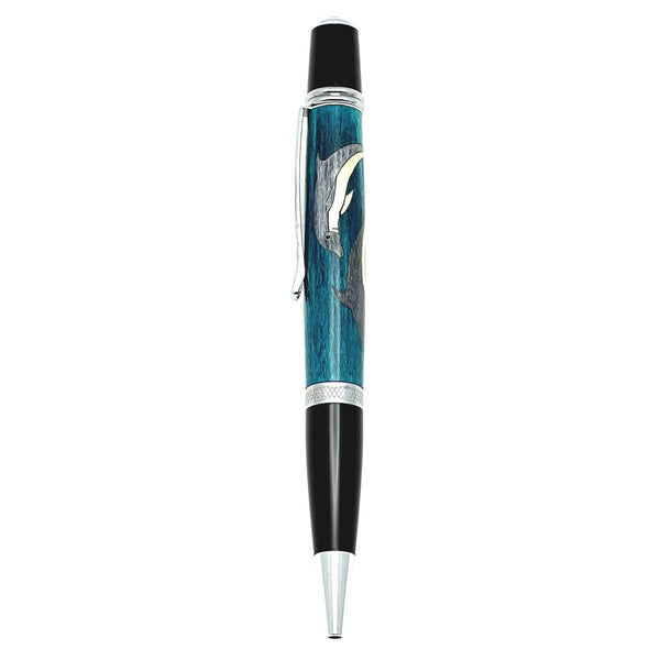 Dolphins Inlaid Pen