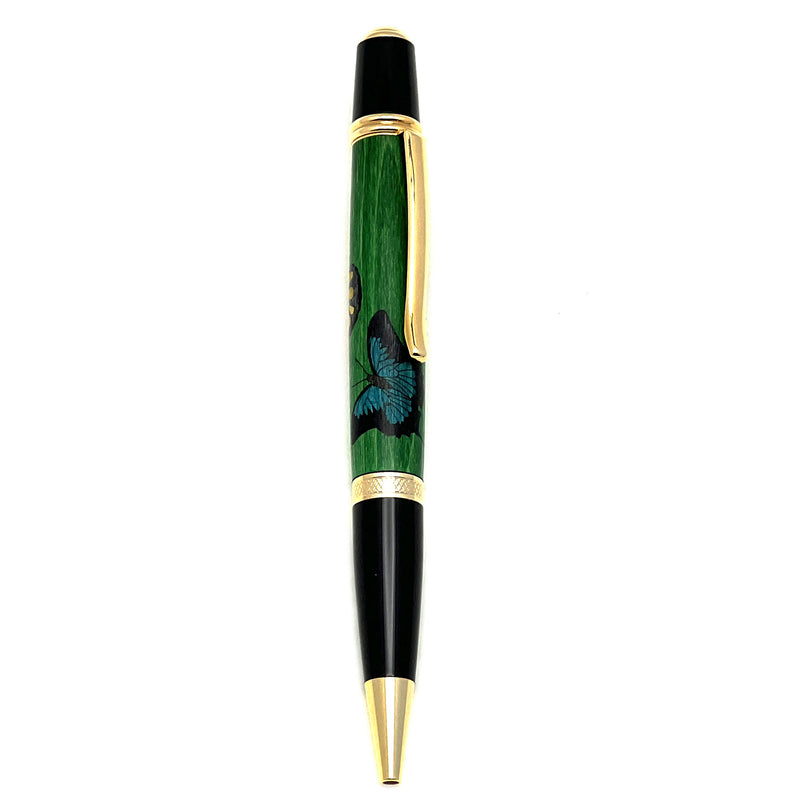 Butterfly Inlaid Pen