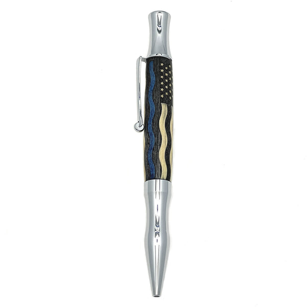 Thin Blue Line Patriotic Flag
