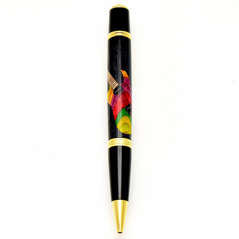 Electric Guitar - Multi Colors with Black Barrel