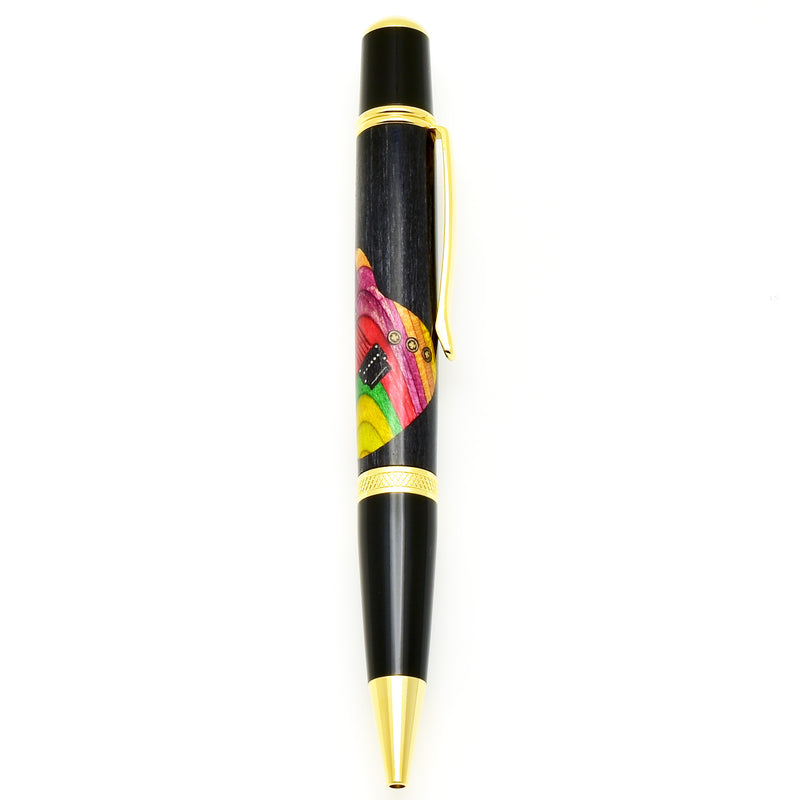 Electric Guitar - Multi Colors with Black Barrel