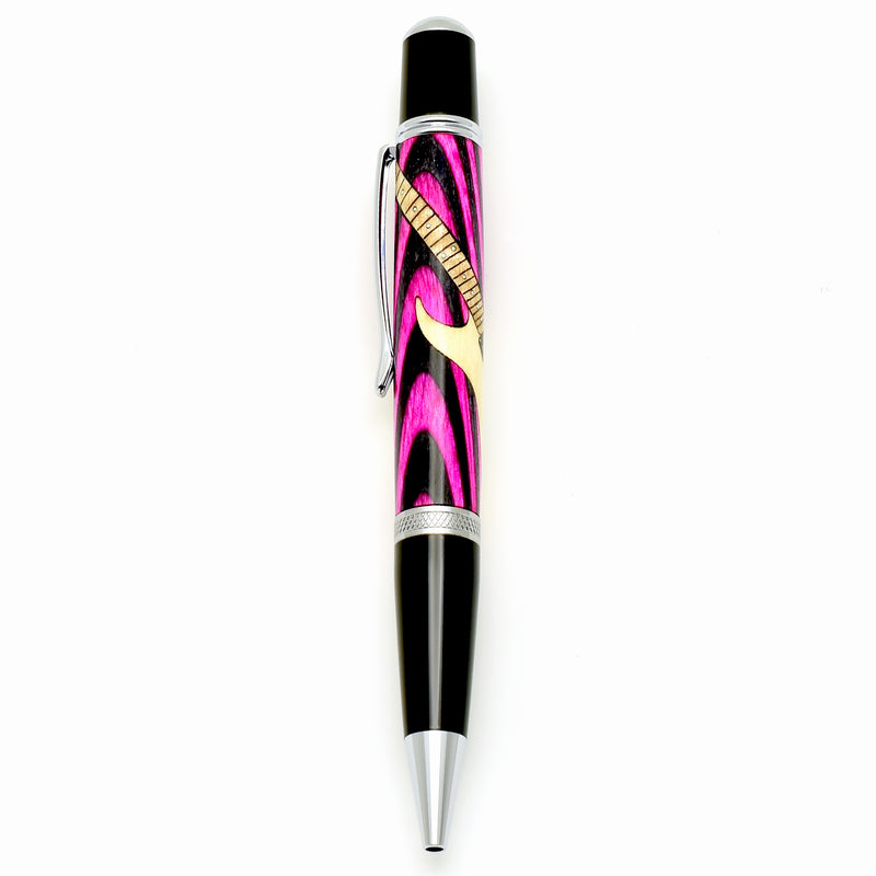 Electric Guitar - Pink and Black Barrel