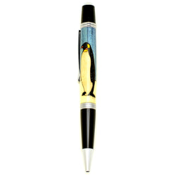 Perfect Penguin Inlaid Pen